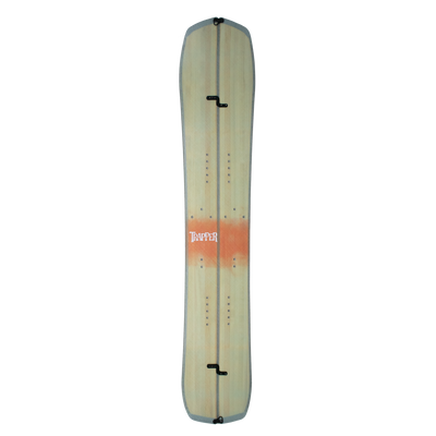 Custom Powder and carving snowboard with resin tint