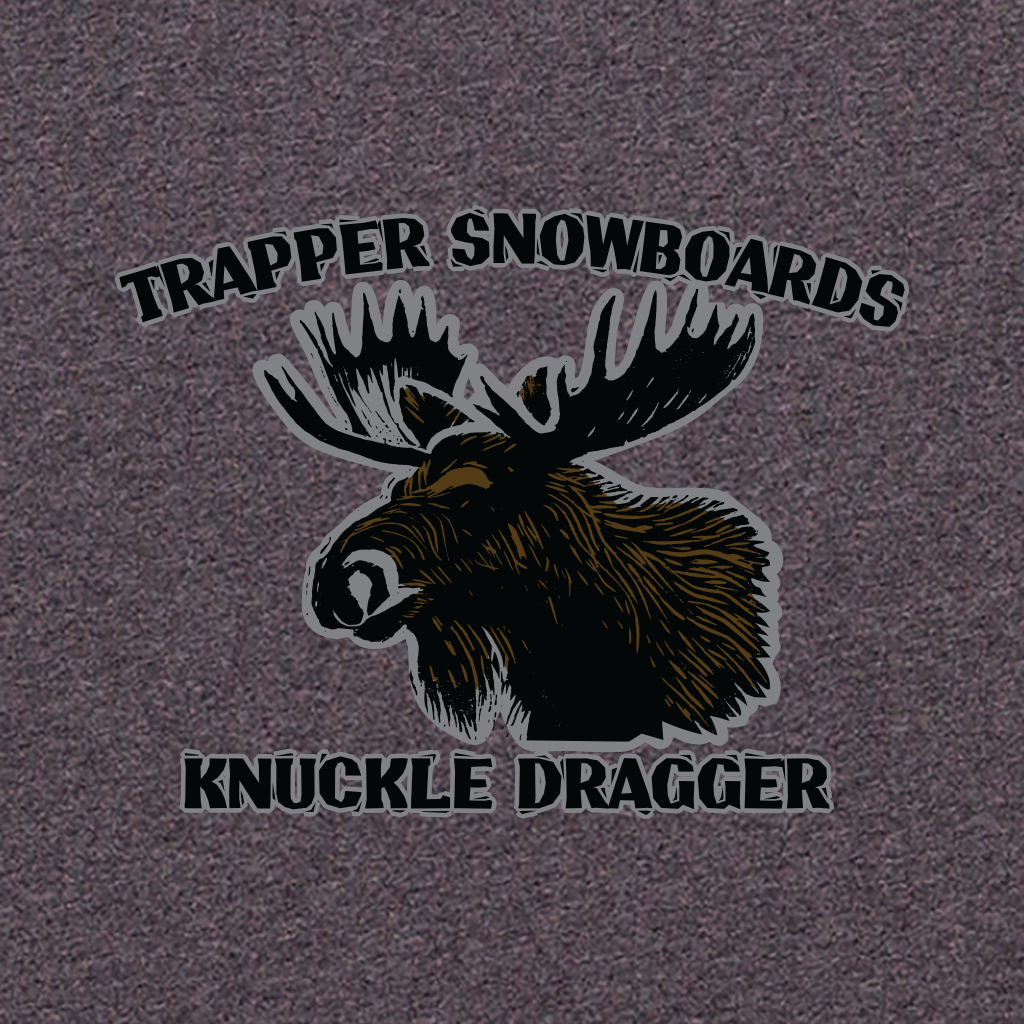 Moose Knuckle Dragger Tshirt Heather Charcoal