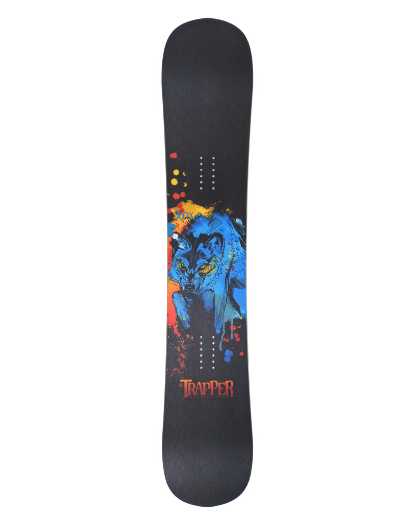 Trapper Snowboards Howler Powder Twin Snowboard Wolf graphic artist Ben Tour