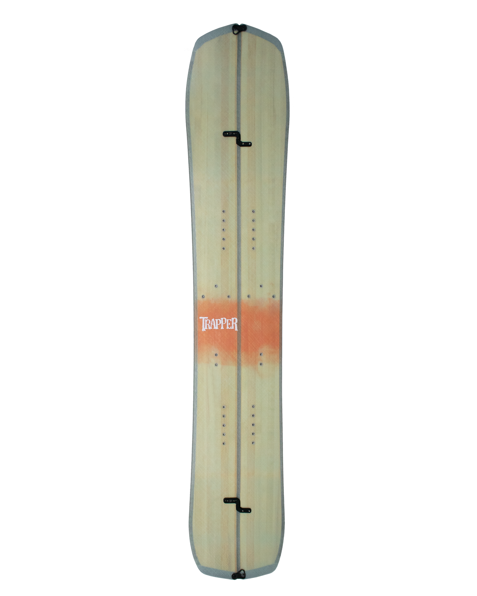 Custom Powder and carving snowboard with resin tint