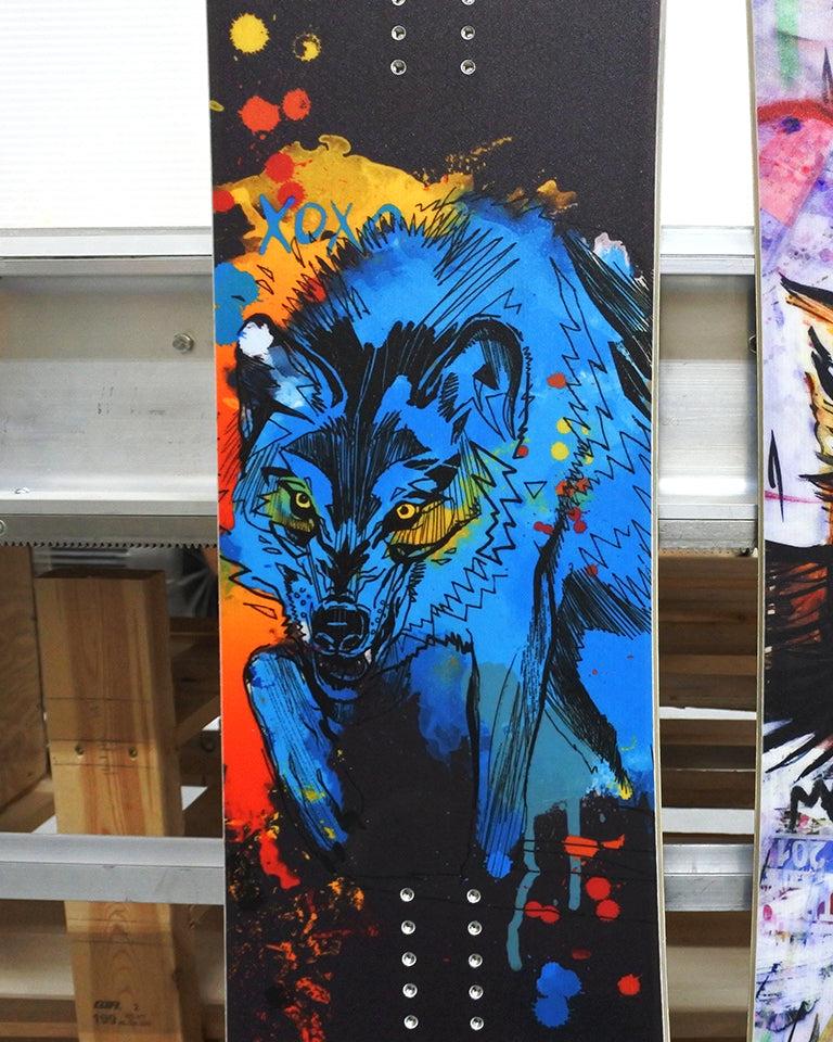 All-mountain Powder freestyle snowboard Wolf by Ben Tour